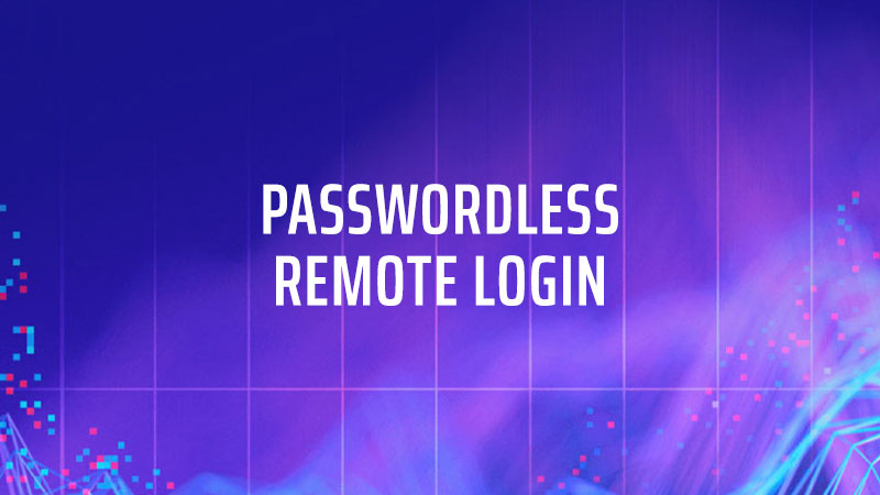 Passwordless Remote Login video thumbnail